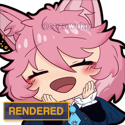 Sazuwuky_YAY (Rendered Emote)
